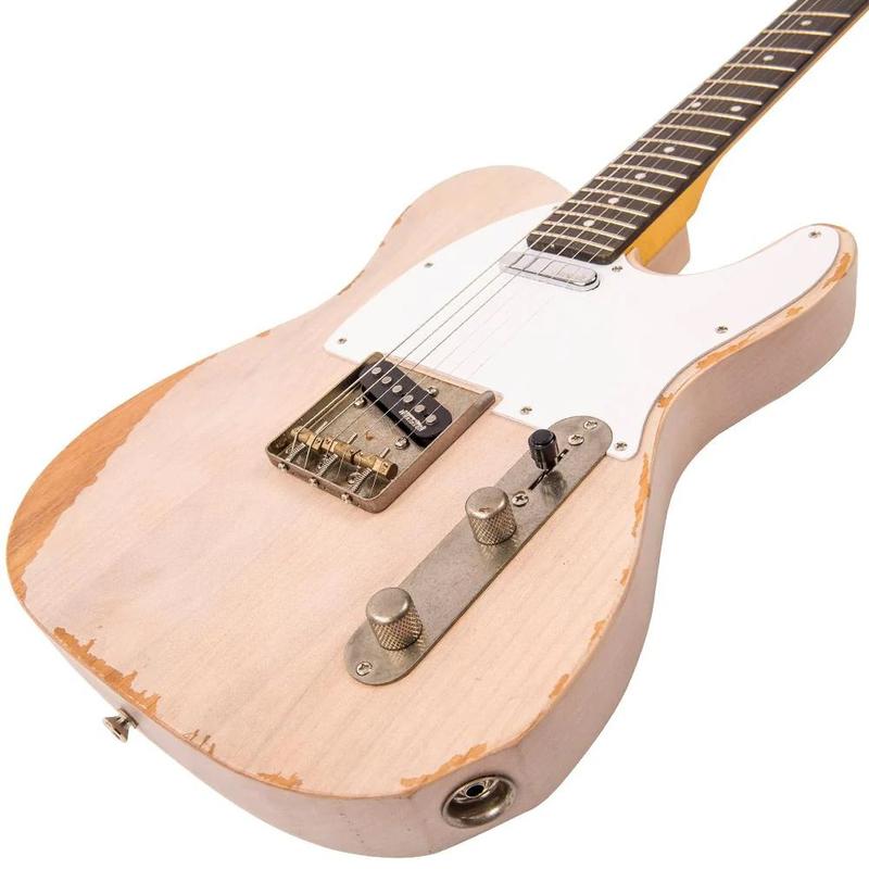 Vintage V62 ICON レリックテレキャスター Guitarra vintage telecaster icon v62 relic ash blonde - Guitarra